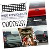 KOMBIUDA Pickup Truck Cargo Net, Black Polyester with Carabiner Hooks view 3