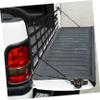 KOMBIUDA Pickup Truck Cargo Net, Black Polyester with Carabiner Hooks view 4