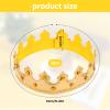 Gold King Crown Hat view 2