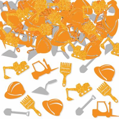 ParPix 100 Pcs Construction Birthday Confetti