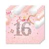 ParPix 20 Pack Sweet 16 Napkins view 1