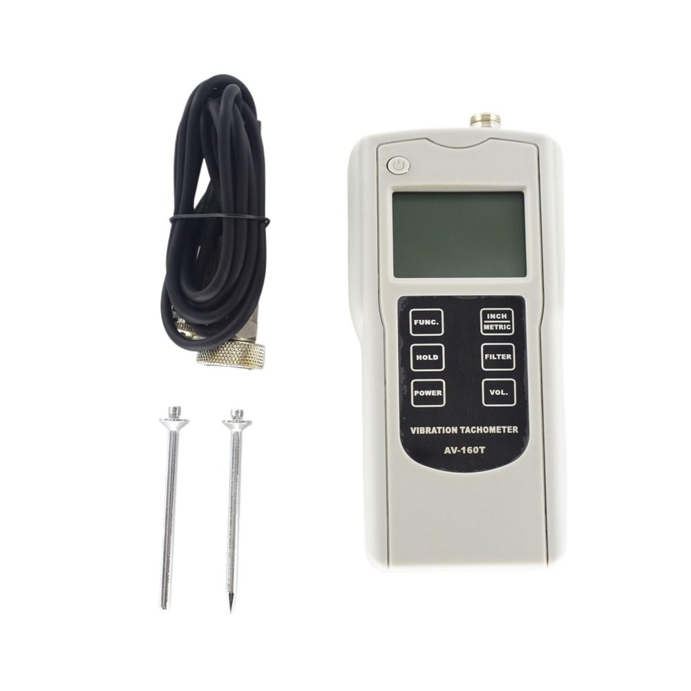 AV-160T Portable Digital Vibration Acceleration, Velocity and Displacement Tester