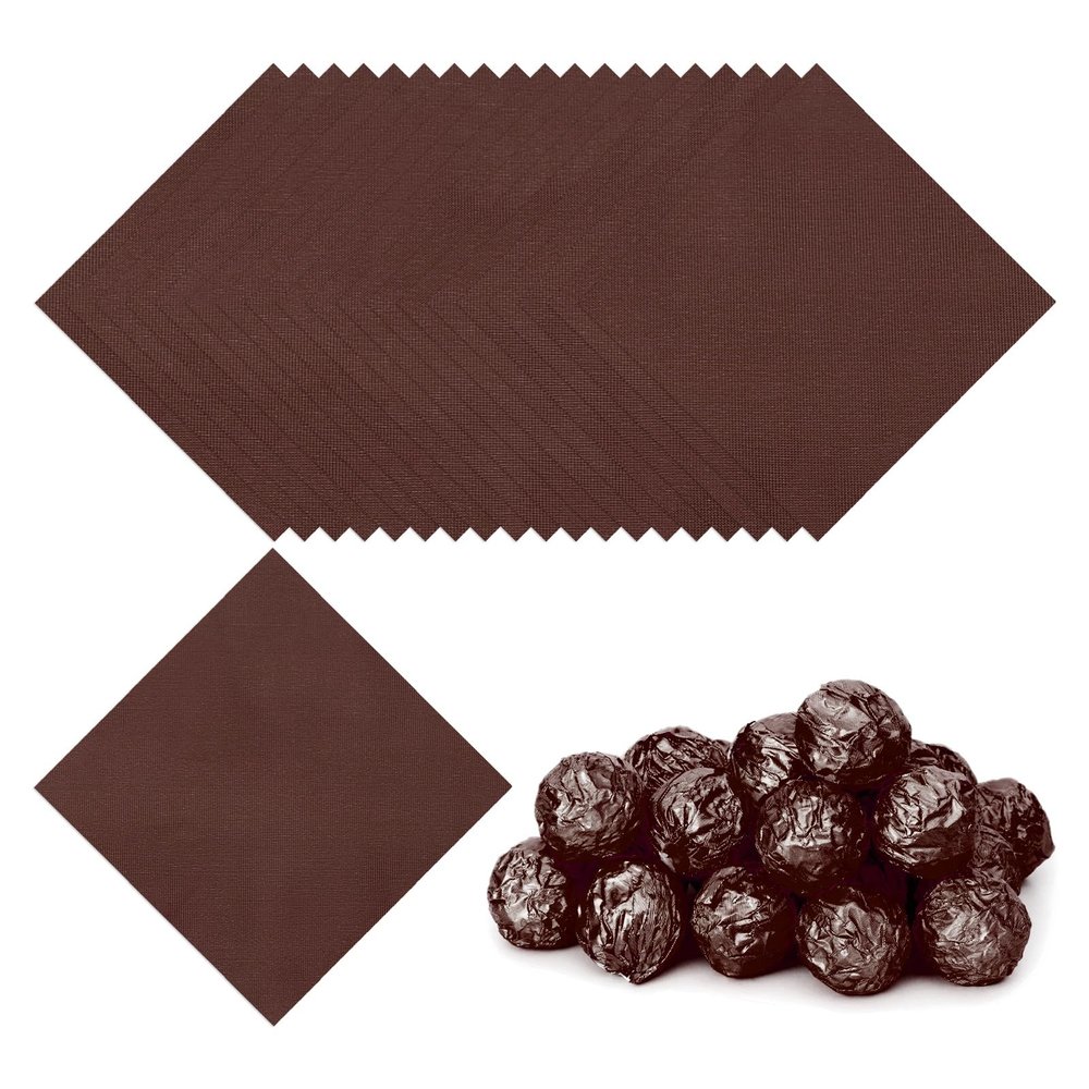 PATIKIL 100 Pcs Aluminum Foil Candy Wrappers, 9x9cm