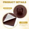 PATIKIL 100 Pcs Aluminum Foil Candy Wrappers, 9x9cm view 3