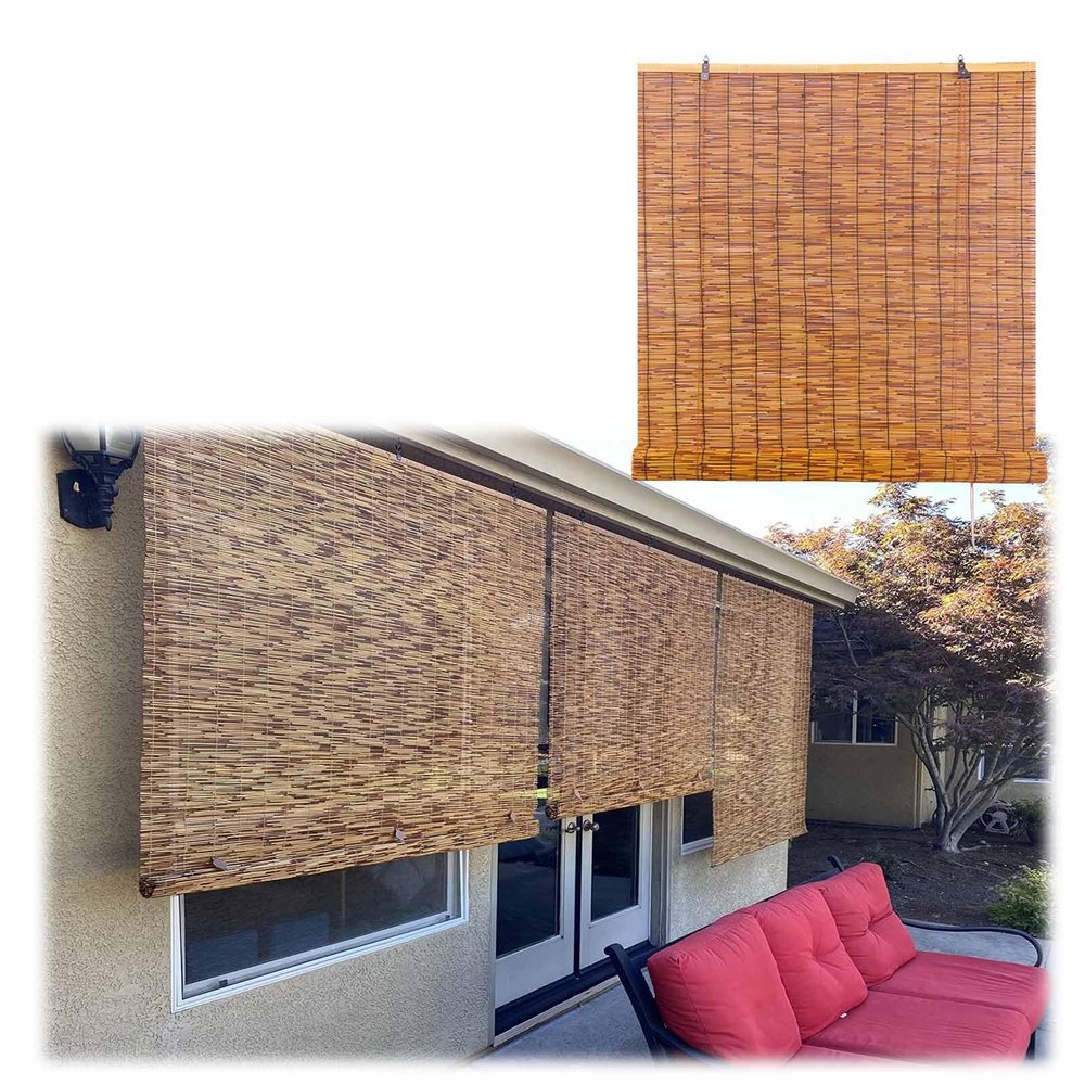 Bamboo Outdoor Roller Shade