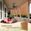 Bamboo Outdoor Roller Shade view 3