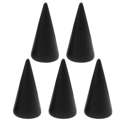 ZHENGCI Ring Stand, 5 Pieces, Wooden Ring Holder