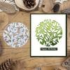 Round Leaf Background Metal Cutting Die view 4