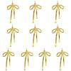 COGCHARGER 10-Piece Gold Bow Knot Charms for Jewelry Making view 1