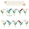 COGCHARGER 10-Piece Flower Pendant Set view 2