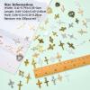 COGCHARGER 100-Piece Cross Charm Set view 2