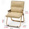 Lsoiup Zero-Gravity Patio Recliner, Folding Lounge Chair with Soft Cushion, Camping and Pool Chair view 3