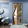 Magnetic Insect Screen Door Curtain, 119 x 177 cm, Black view 1