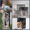 Magnetic Insect Screen Door Curtain, 119 x 177 cm, Black view 2