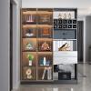 ApuaVireo&Co Clear Acrylic Display Case, Storage Cube, Countertop Organizer, 35 x 35 x 50 cm view 3