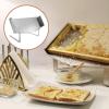 Bewinner Stainless Steel Honeycomb Frame Display Stand view 3