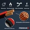 PremiumX FLRY-B Automotive Cable Set, 5 m, 0.75 mm², Red/Black view 2