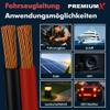 PremiumX FLRY-B Automotive Cable Set, 5 m, 0.75 mm², Red/Black view 3