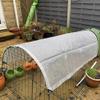 PIPRE 3.6 m x 5 m Transparent Waterproof Tarp with Eyelets view 2