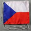 Czech Republic Table Flag 15 x 25 cm with 42 cm Chrome Stand view 2