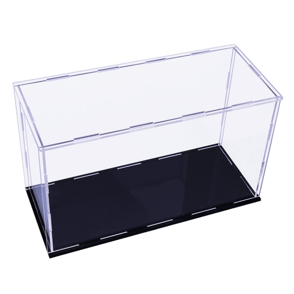 ApuaVireo&Co Clear Acrylic Display Case, Storage Cube, Countertop Organizer, 40 x 40 x 50 cm