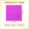 PATIKIL 100 Pcs Foil Paper Wrappers, 9x9cm Aluminum Foil Candy Paper, Pink view 2