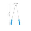 MAGICLULU 8-Piece Stainless Steel Mini Tongs with Silicone Tips view 2