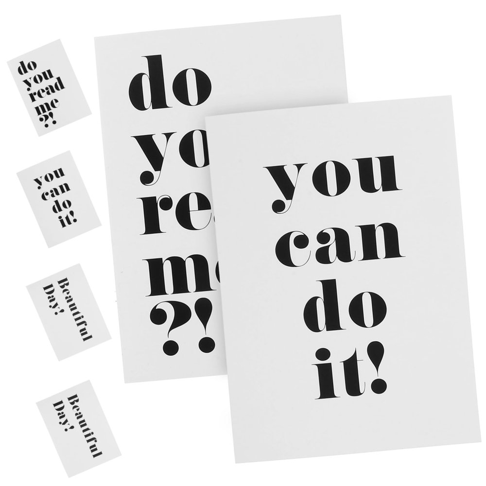 IMIKEYA 6-Pack Decorative Blank Cards