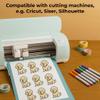 Home Range 50-Sheet A4 White Matte Self-Adhesive Printable Sticker Paper view 4
