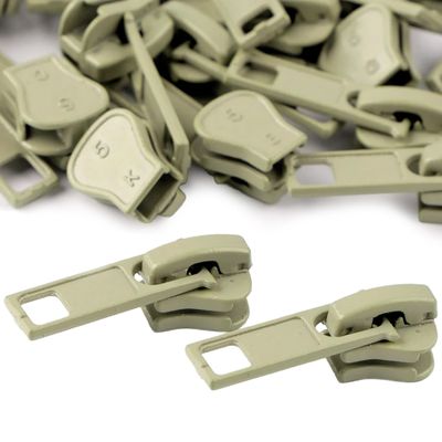 Metal Zipper Sliders 10 Pack for 5mm Profile