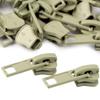 Metal Zipper Sliders 10 Pack for 5mm Profile view 1