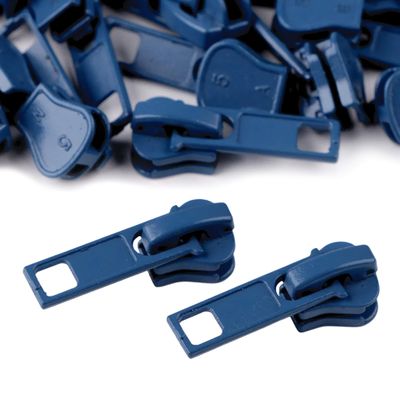 10 Pack Metal Zipper Sliders for 5mm Profile Zippers