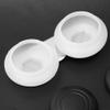 Stainless Steel Double Dipper Cup with Lid view 3