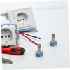 ULTECHNOVO 5-Pack Zinc Alloy and Copper Rotary Switches, 2 Positions, 3 Power Levels view 4