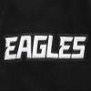 Pro Standard Men's NFL Philadelphia Eagles Classic Chenille Hooded Sweatshirt, Black, S view 2