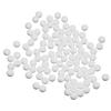 JISADER 100 Foam Balls for Craft and Design Projects, White, 10mm view 1