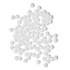 JISADER 100 Foam Balls for Craft and Design Projects, White, 10mm view 3