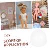 TOGEVAL Silicone Doll Wig Cap view 3