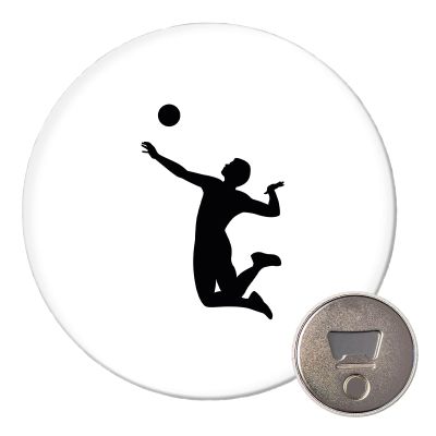 Huuraa Volleyball Magnet Bottle Opener 59mm