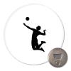Huuraa Volleyball Magnet Bottle Opener 59mm view 1