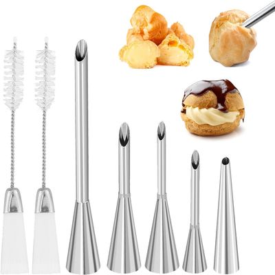 5-Piece Cream Piping Nozzle Set