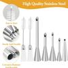 5-Piece Cream Piping Nozzle Set view 3