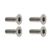 Youmero Compatible Motorcycle Screw Set for FZ6/R, XJR1300 and XTZ1200Z/ZE Front Brake Reservoir Cover view 1
