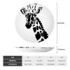 PHAYAH Decorative Bone China Plate, 20.3 cm, with Display Stand view 2