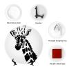 PHAYAH Decorative Bone China Plate, 20.3 cm, with Display Stand view 4