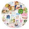 30 Sheets Japanese Snacks Scrapbooking Stickers view 1