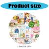 30 Sheets Japanese Snacks Scrapbooking Stickers view 3