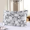 GMGQJST Mulberry Silk Pillowcase, Double-Sided, Zipper, 16 Momme, Printed Color 7, 51 x 91 cm view 2