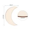 PATIKIL 3.1"x1" Wood Moon 10-Pack view 2