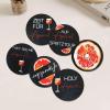 Set of 6 Aperol Cork Coasters view 4